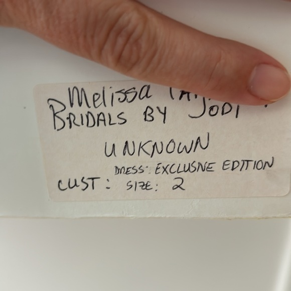 Strapless beaded wedding gown - Picture 5 of 6